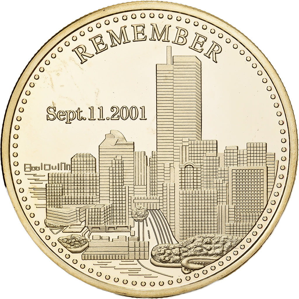 United States, Medal, Attentats du 11 Septembre 2001, Remember, Copper-Nickel