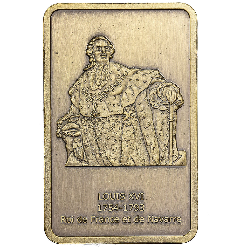 Francia, Lingotin, Louis XVI, Cobre - aluminio - níquel, SC