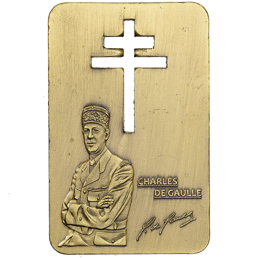 Frankreich, Lingotin, Charles De Gaulle, Copper-Aluminum-Nickel, UNZ