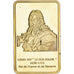 Frankreich, Lingotin, Louis XIV Roi Soleil, Copper-Nickel Gilt, UNZ