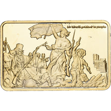France, Lingotin, La Liberté Guidant le Peuple, Eugène Delacroix