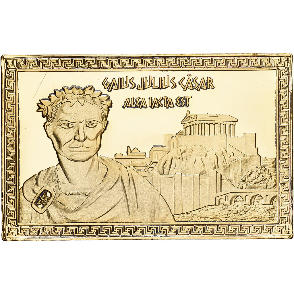 Frankreich, Lingotin, Jules César, Copper-Nickel Gilt, UNZ