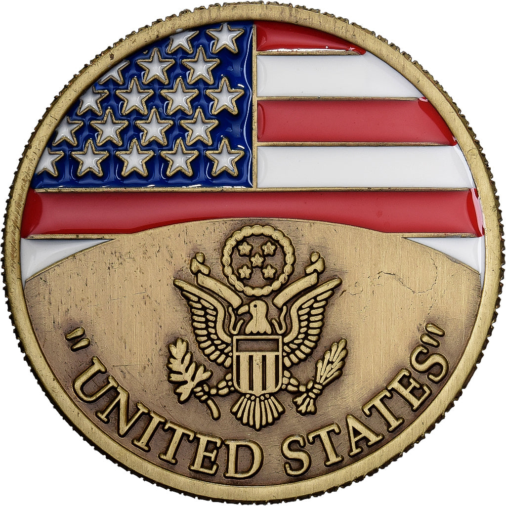 USA, Token, World War II, Victory, Miedzionikiel, MS(63)