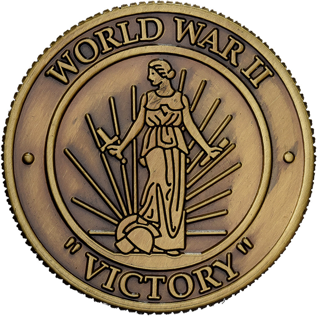 USA, Token, World War II, Victory, Miedzionikiel, Canada, MS(63)