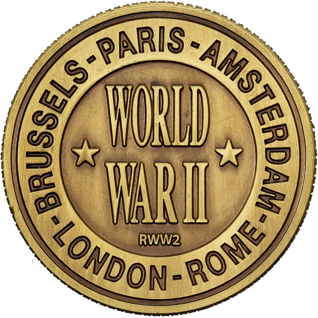 United States, Token, World War II, Victory, Copper-nickel, VE-DAY, MS(63)