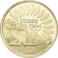France, Jeton, Corse - Calvi, Cupro-nickel Aluminium, SUP, Souvenirs et
