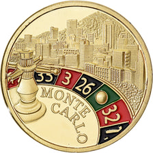Monaco, Token, Monte-Carlo - Le casino, Copper-nickel Aluminium, MS(63)