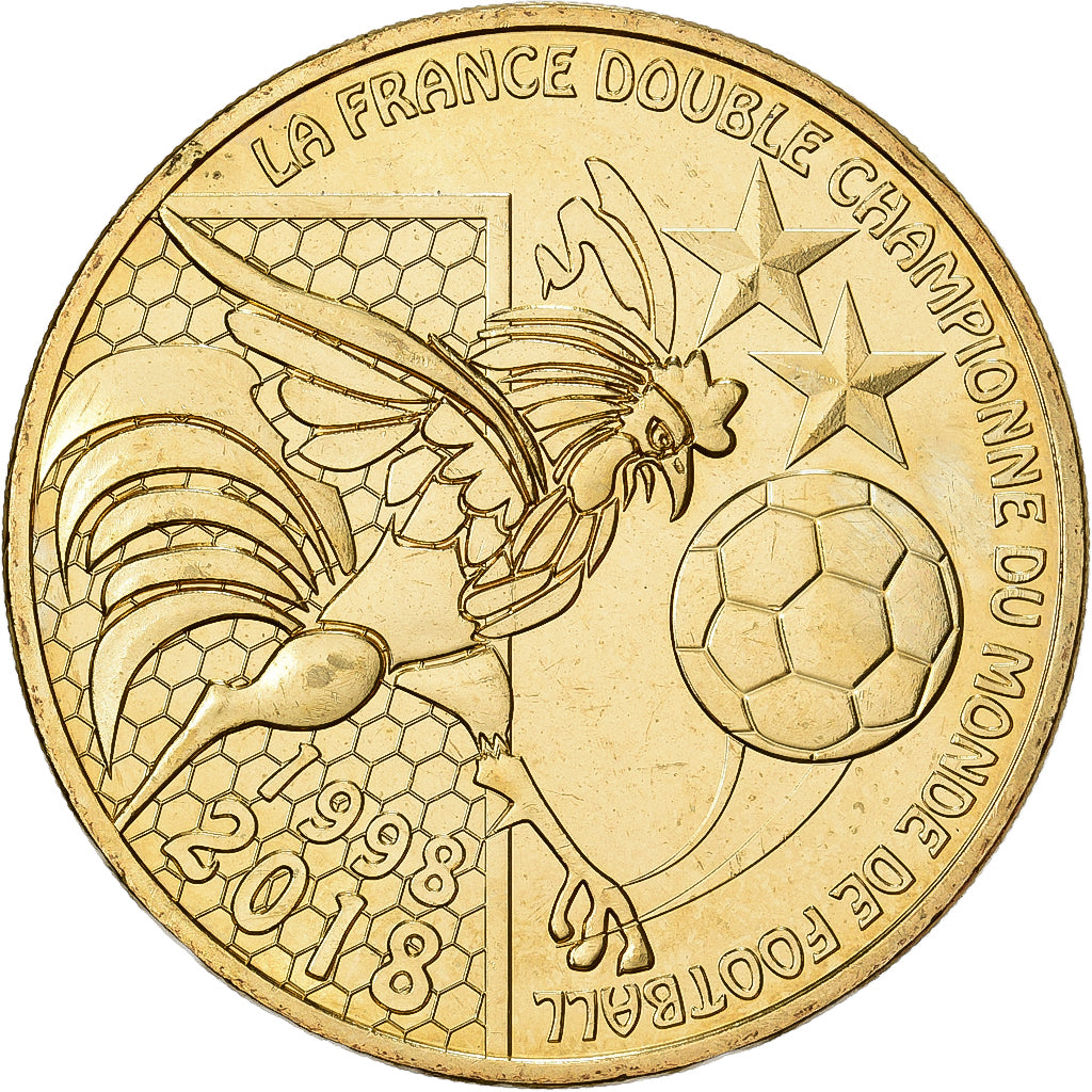 France, Token, Paris - La France double championne du monde de football, 2018