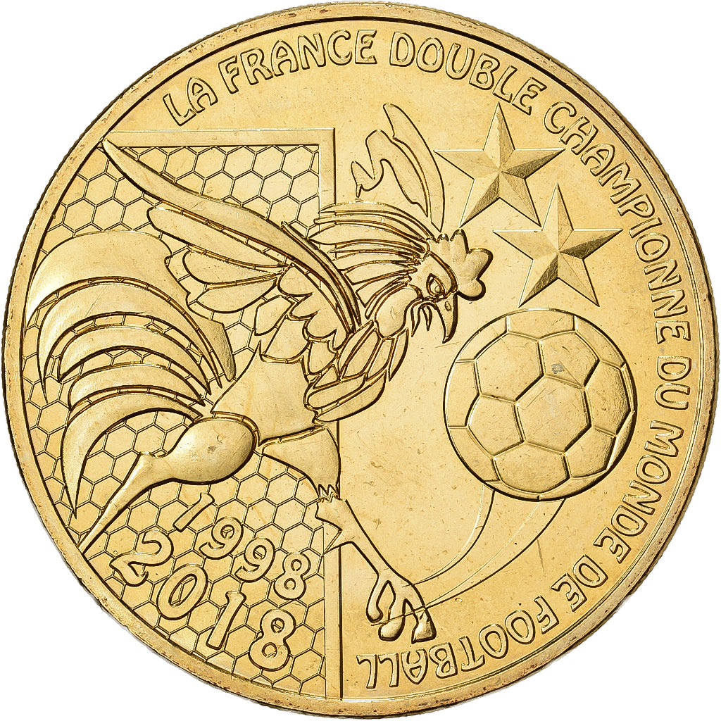 France, Token, Paris - La France double championne du monde de football, 2018
