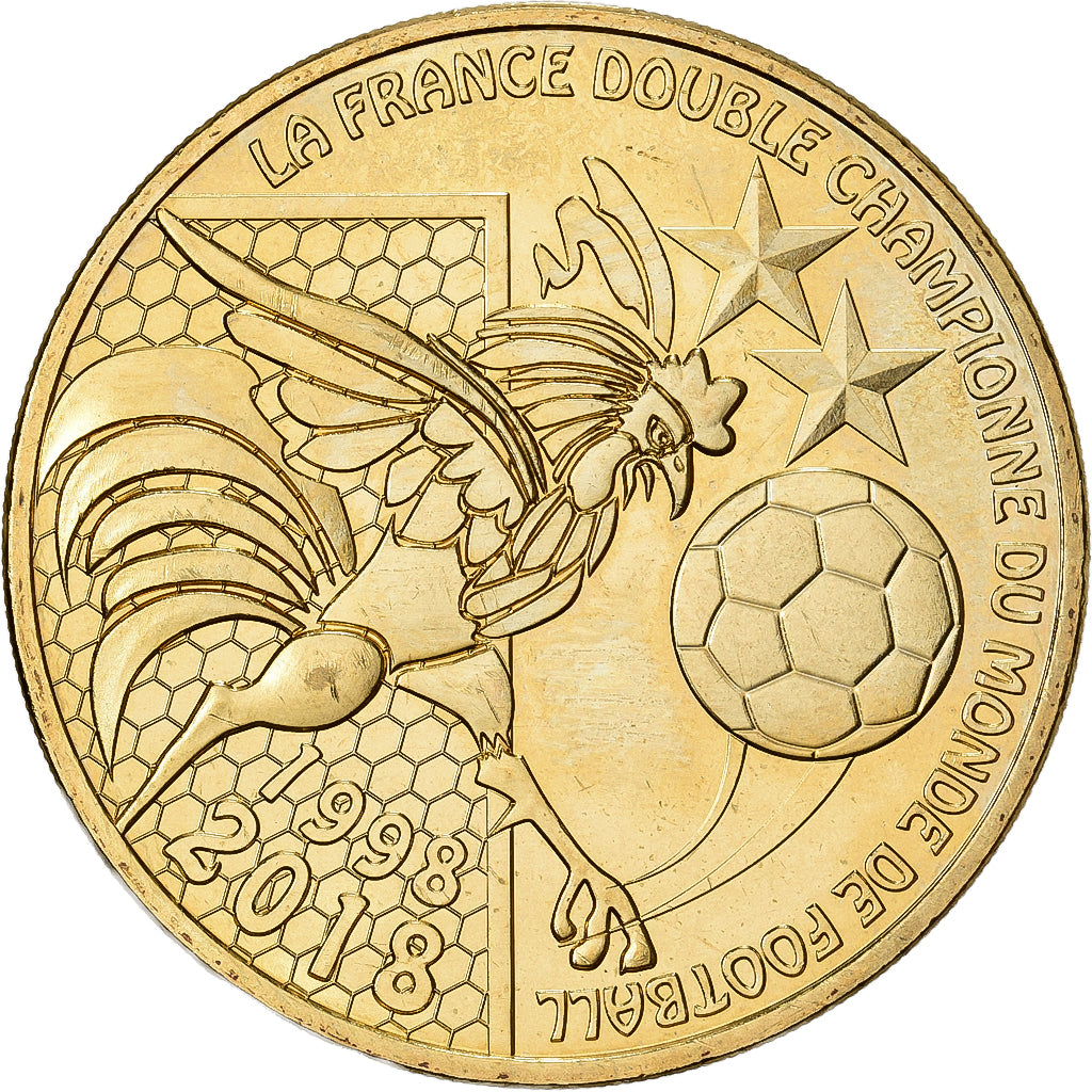 France, Token, Paris - La France double championne du monde de football, 2018