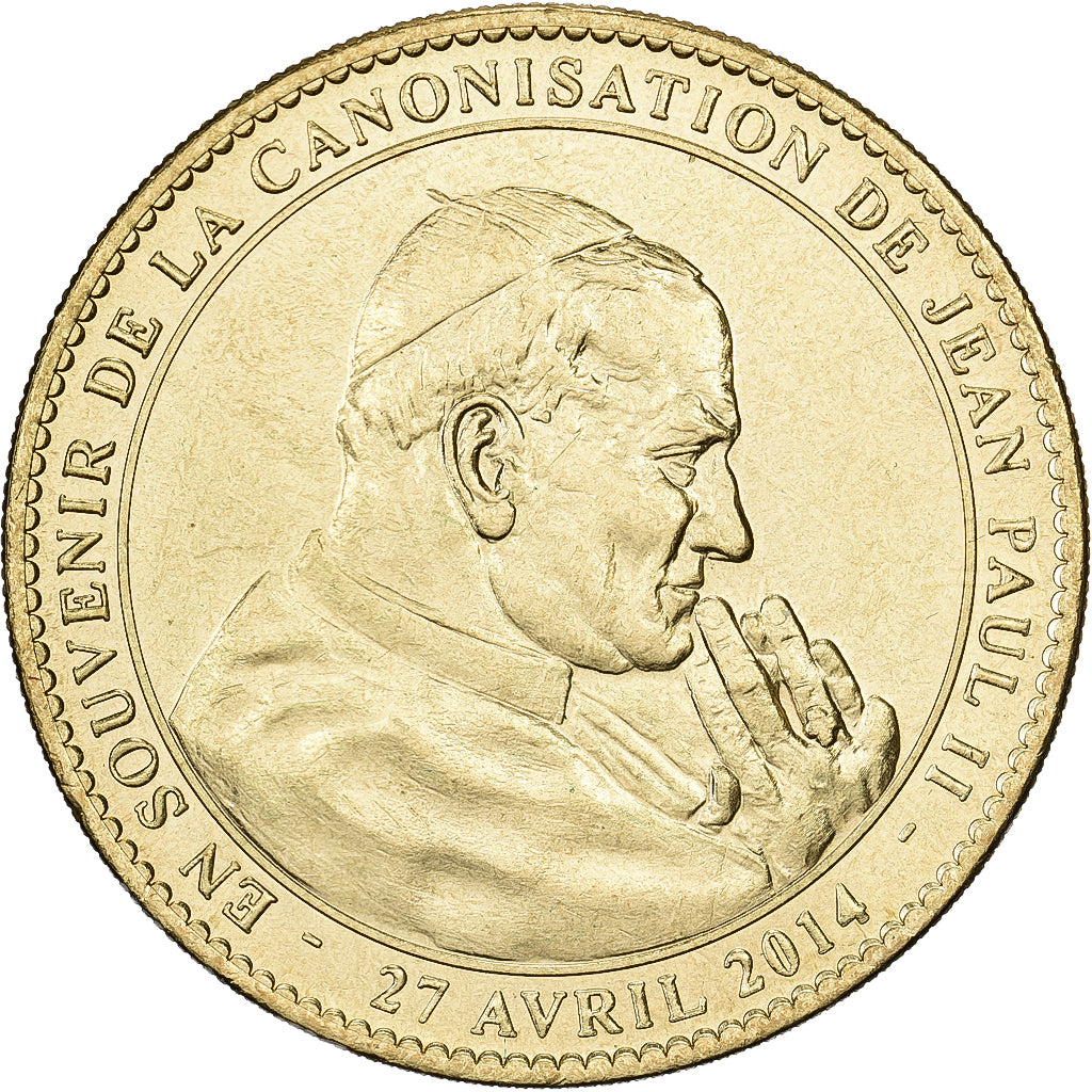 Vaticaanstad, Token, Canonisation de Jean Paul II, Copper-nickel Aluminium, PR