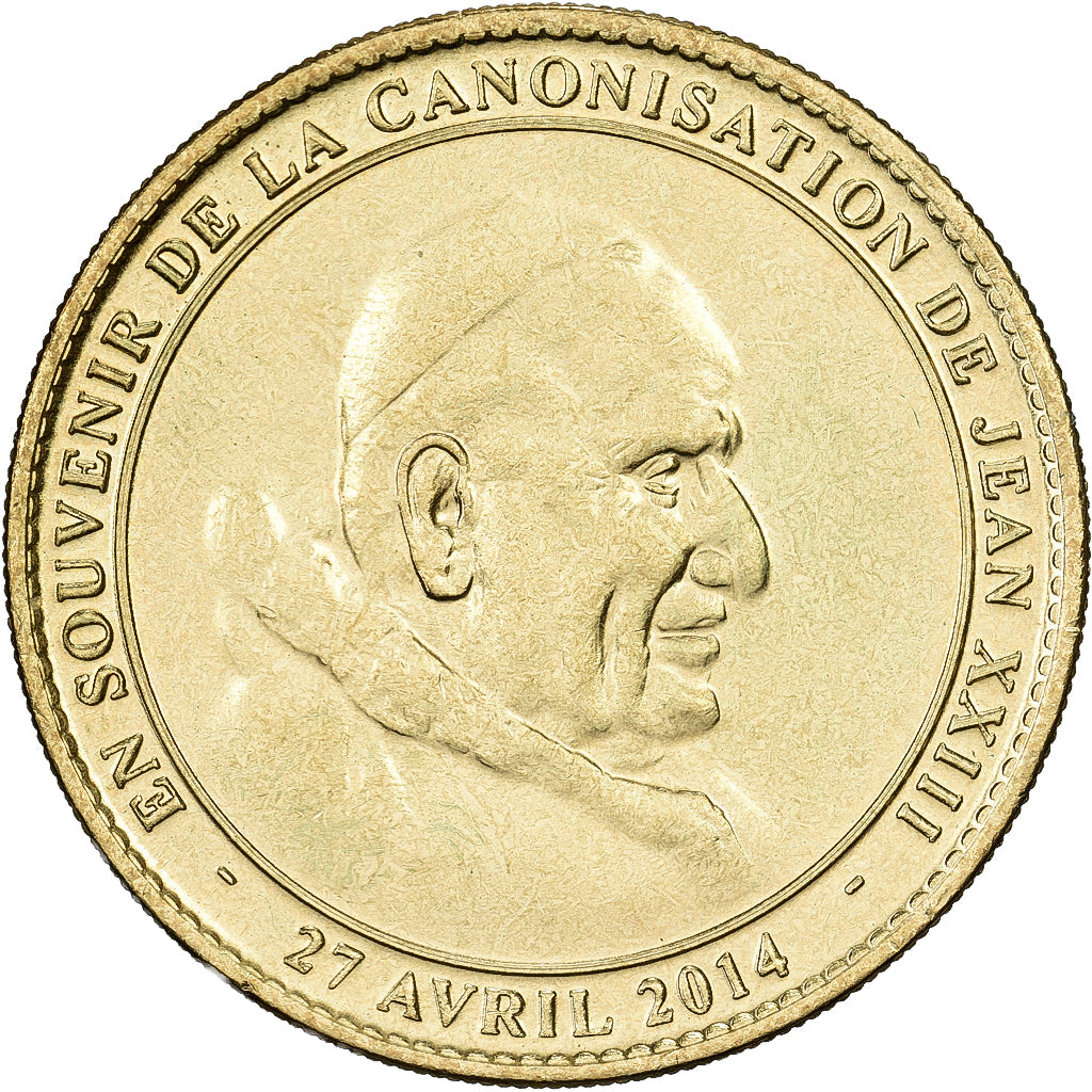 Vaticaanstad, Token, Canonisation de Jean Paul II, Copper-nickel Aluminium, PR