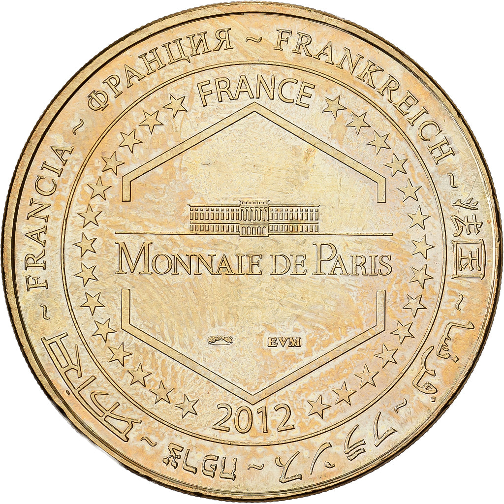 France, Token, Lille - Les Géants, 2012, Copper-nickel Aluminium, MDP, MS(63)