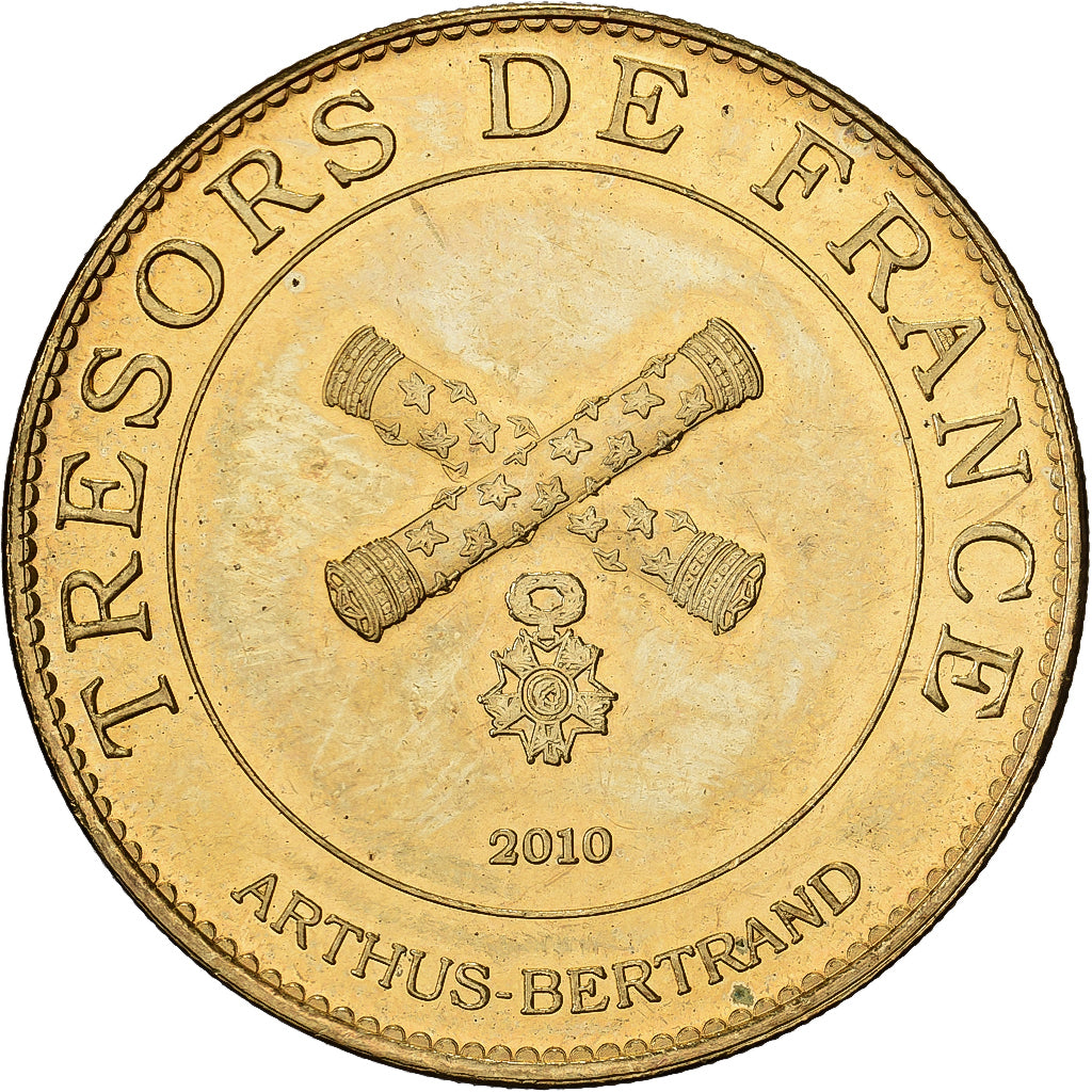 France, Token, Ville de Lille, Grand Place, 2010, Copper-nickel Aluminium