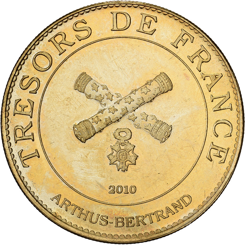 France, Token, Ville de Lille, Grand Place, 2010, Copper-nickel Aluminium