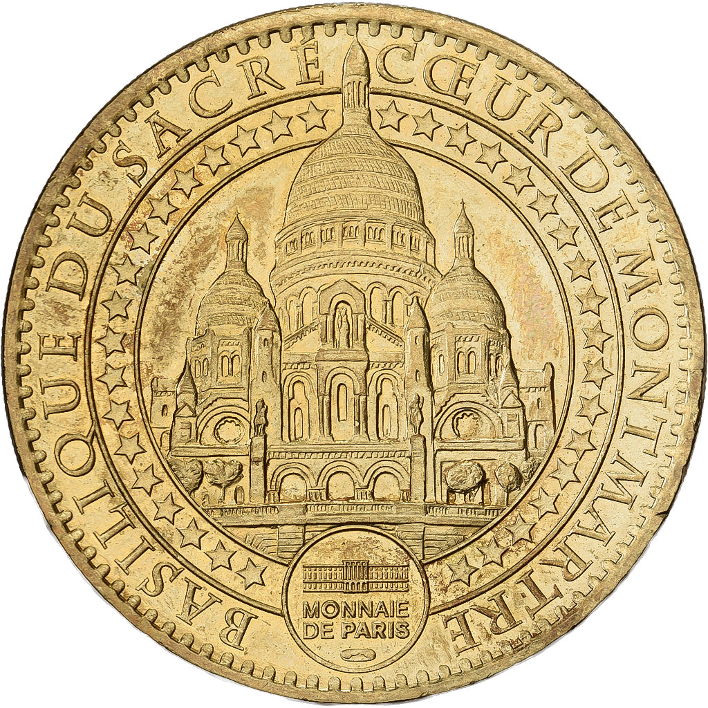 France, Token, Basilique du Sacré Coeur de Montmartre, Copper-nickel Aluminium