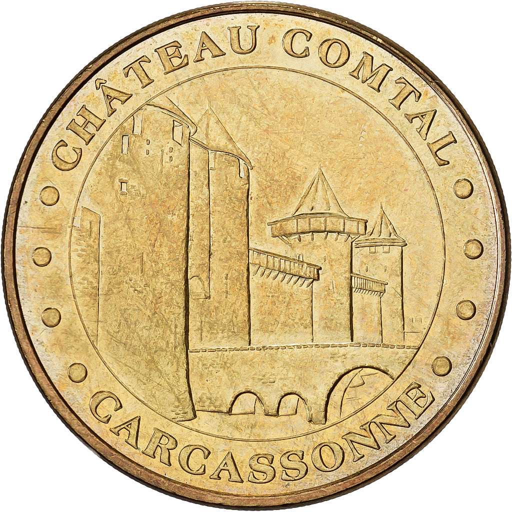 Frankreich, Tourist token, 11/ Château Comtal - Carcassonne, 2014, MDP