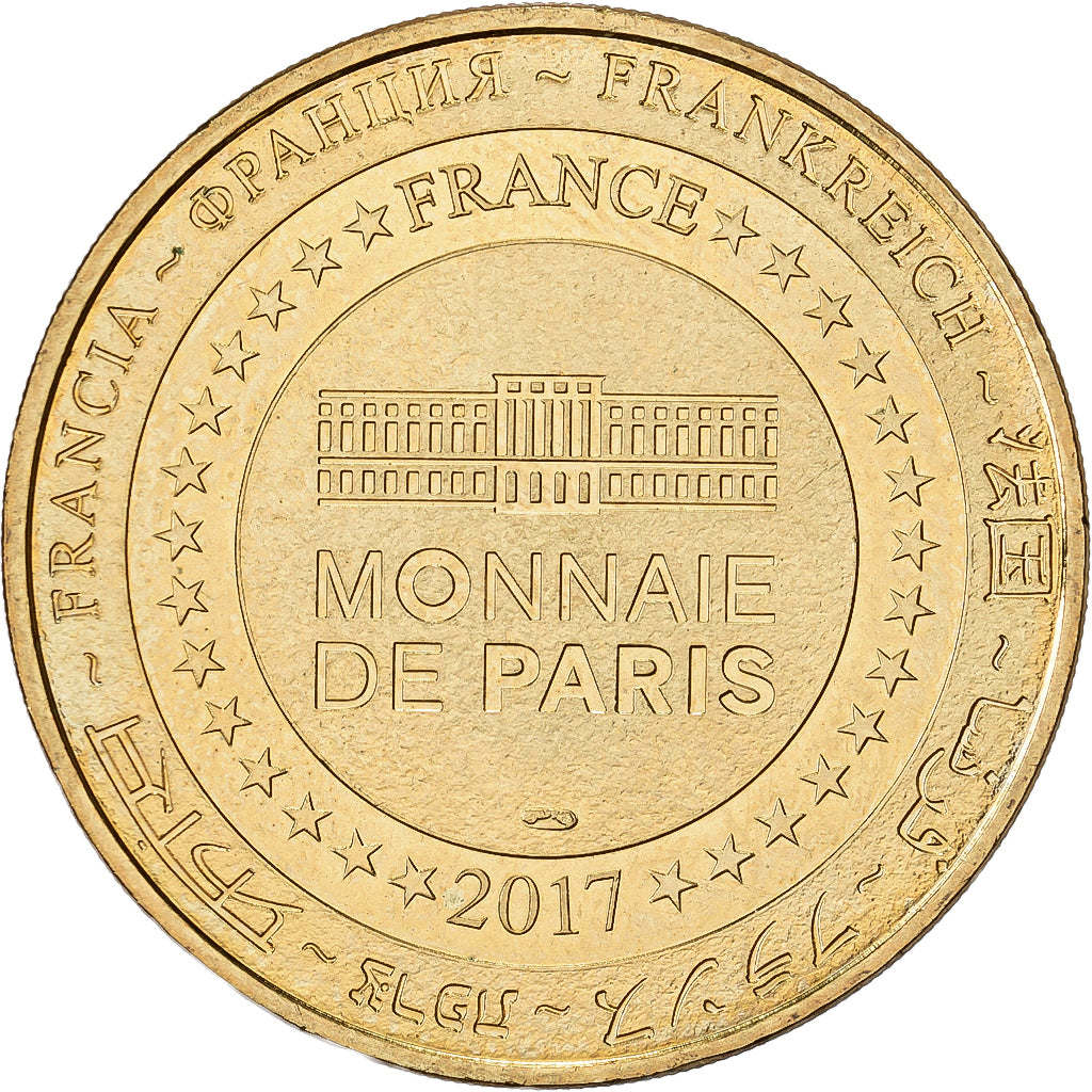 France, Token, Berk sur Mer - cerfs volants, 2017, Copper-nickel Aluminium