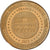France, Token, Locronan - Eglise Saint Ronan, 2013, Copper-nickel Aluminium
