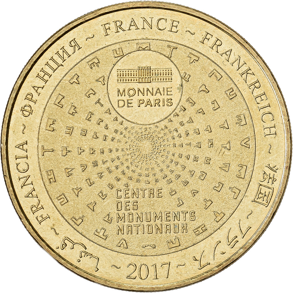 France, Token, 75/ Paris - Arc de Triomphe, 2017, Copper-nickel Aluminium