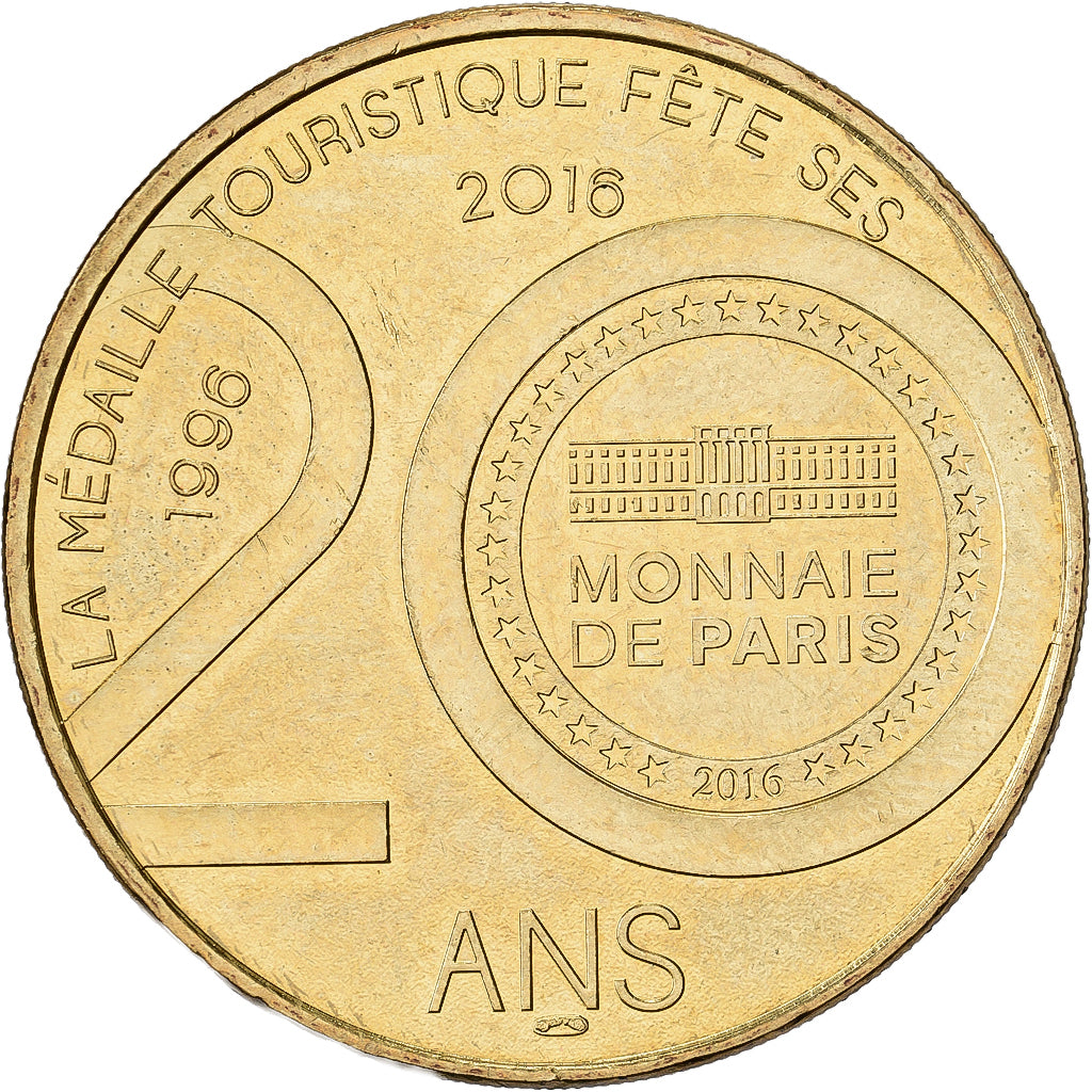 France, Token, 75/ Paris - Tour Montparnasse, 2016, Copper-nickel Aluminium