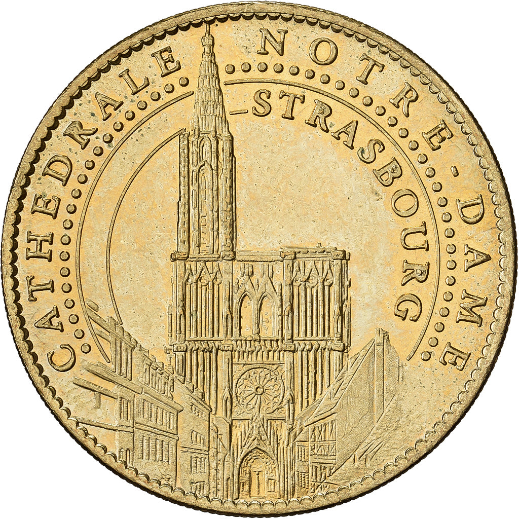 France, Token, Cathédrale Notre-Dame de Strasbourg, 2015, Copper-nickel