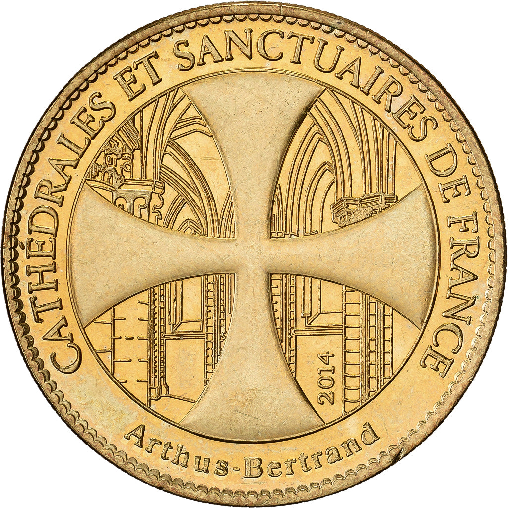 France, Token, Ottrot - Sainte Odile patronne d'Alsace, 2014, Copper-nickel