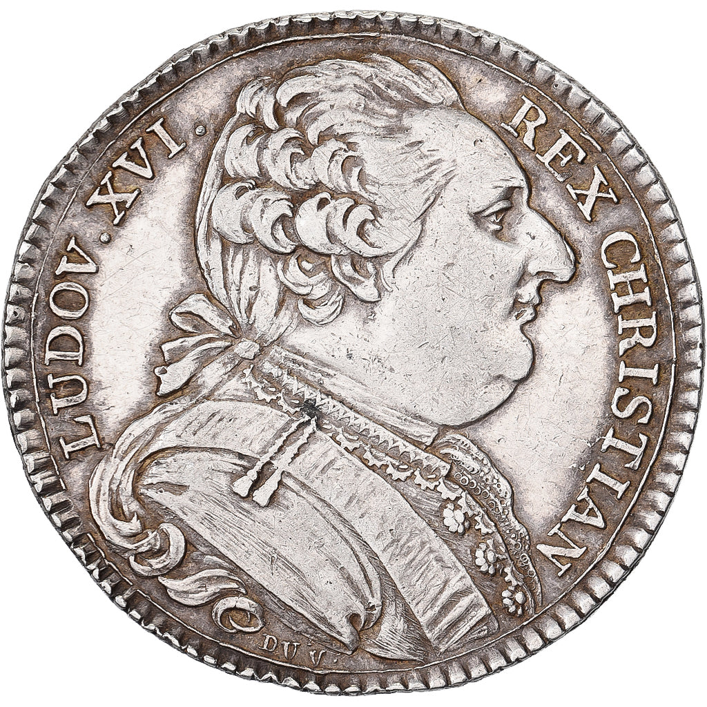 France, Token, Louis XVI, États de Bretagne, Rennes, 1788, Silver, AU(50-53)