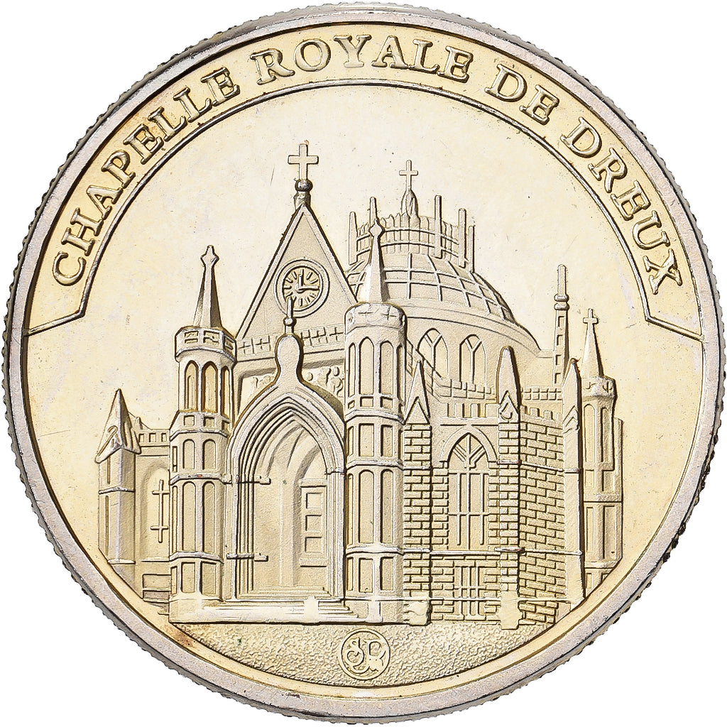 France, Token, Chapelle Royale de Dreux, Copper-nickel Aluminium, EF(40-45)