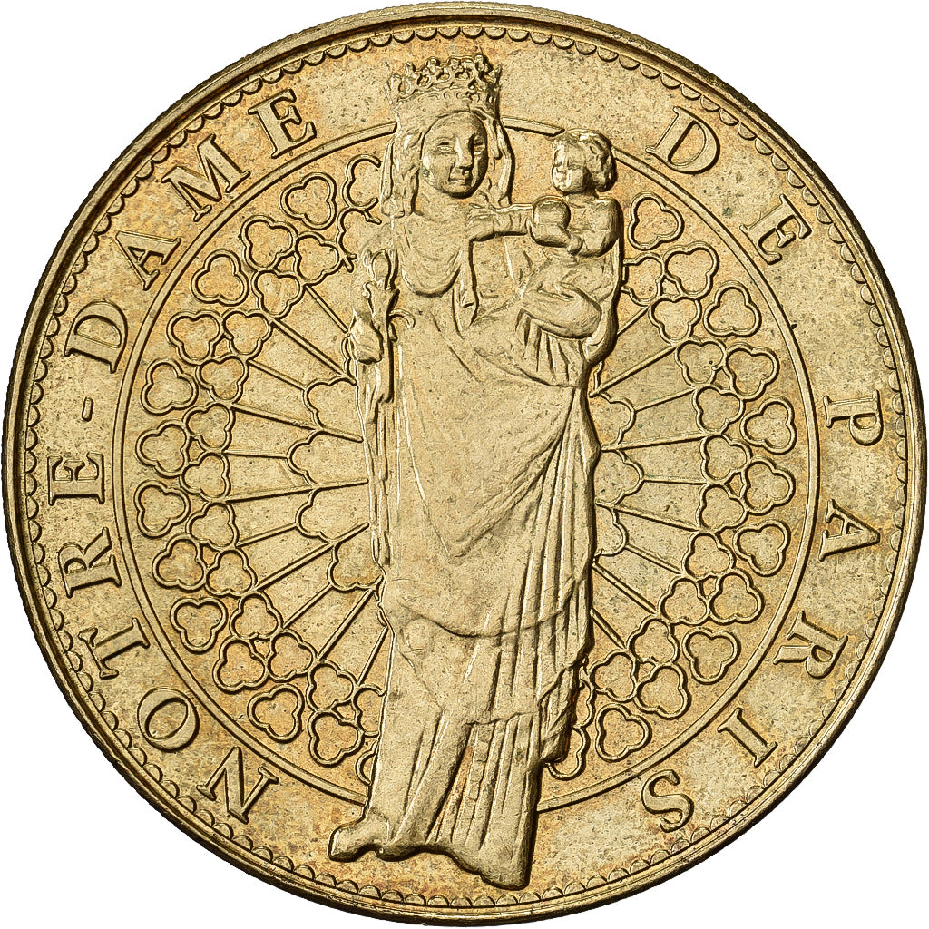 France, Token, Paris - Cathédrale Notre Dame de Paris, 2005, Copper-nickel