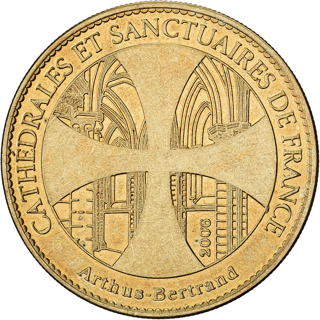 France, Token, Cathédrale Notre-Dame de Strasbourg, 2006, Copper-nickel