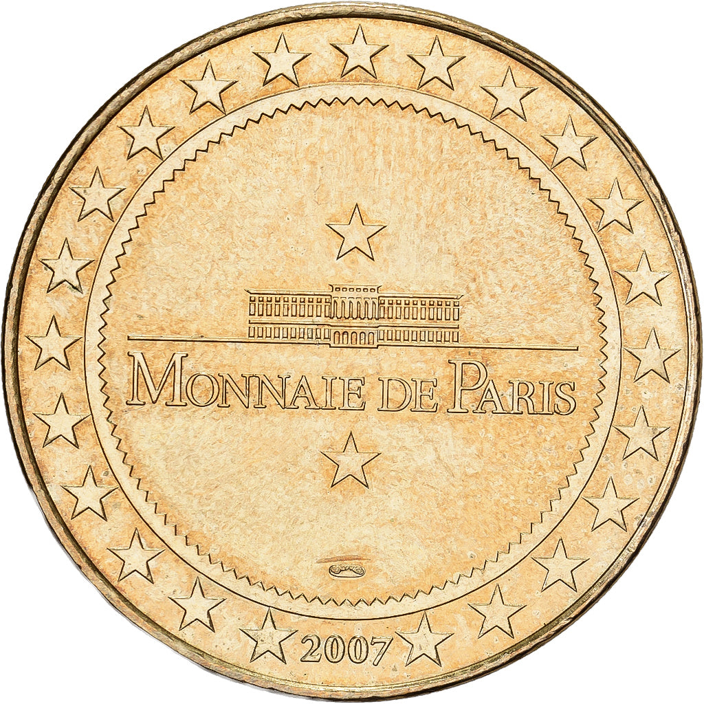 France, Token, 14/ Cathédrale Notre-Dame - Bayeux, 2007, Copper-nickel