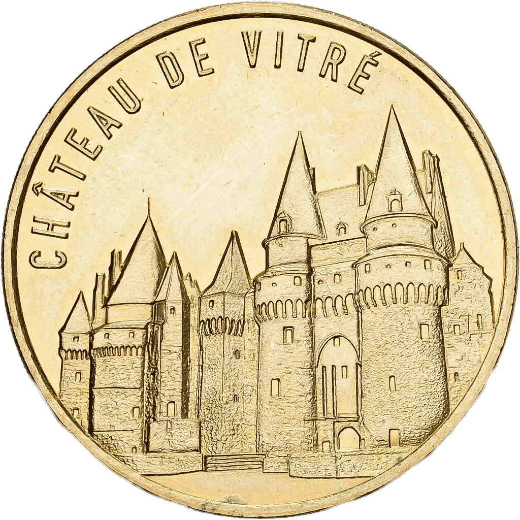 France, Token, Vitré - Le château, 2019, Copper-nickel Aluminium, MDP, MS(63)