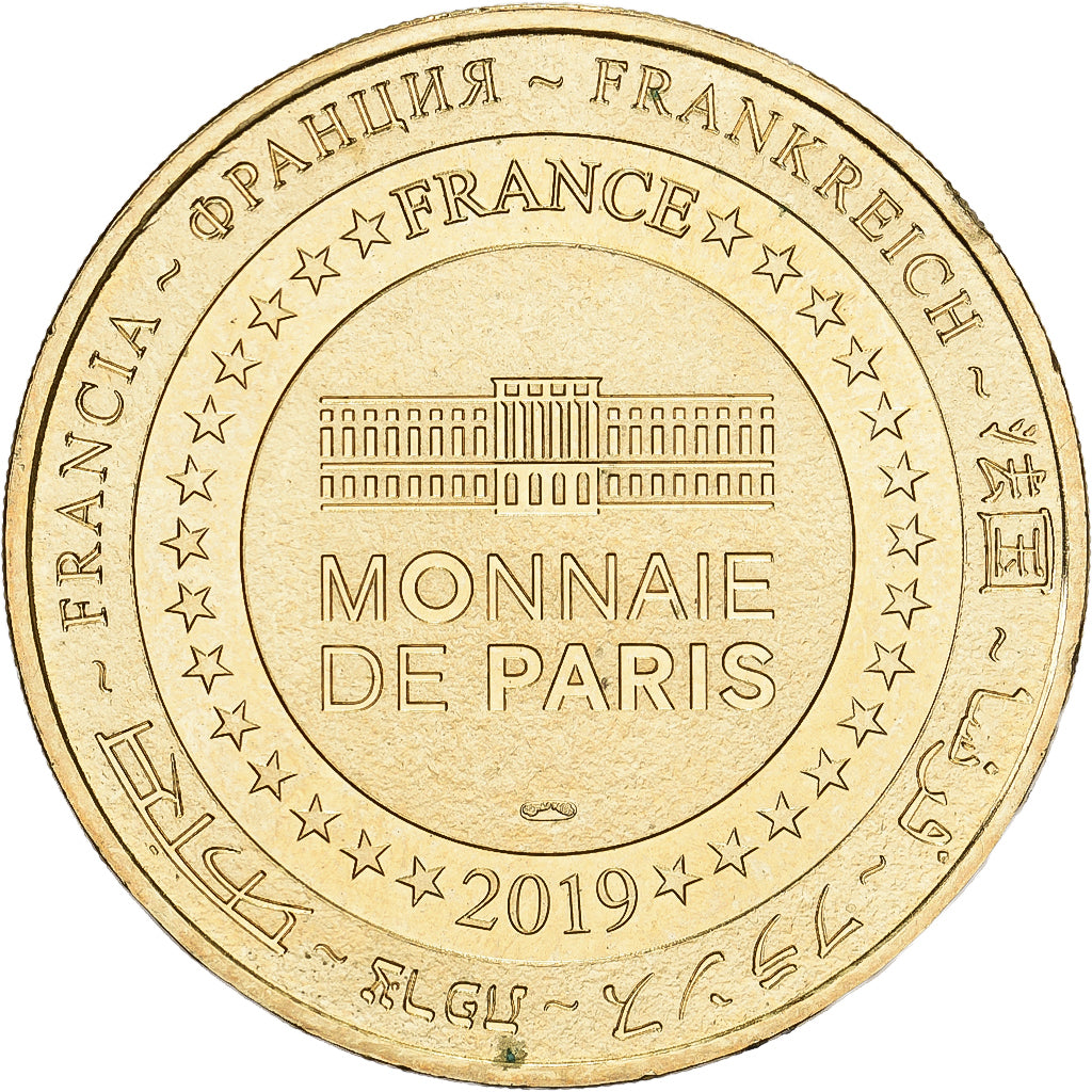 France, Token, Vitré - Le château, 2019, Copper-nickel Aluminium, MDP, MS(63)