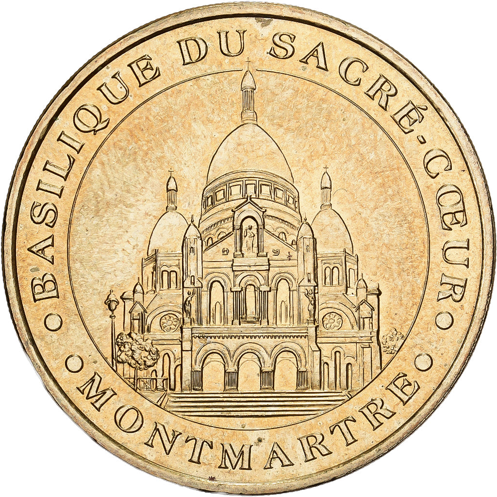France, Token, Basilique du Sacré Coeur de Montmartre, 2007, Copper-nickel
