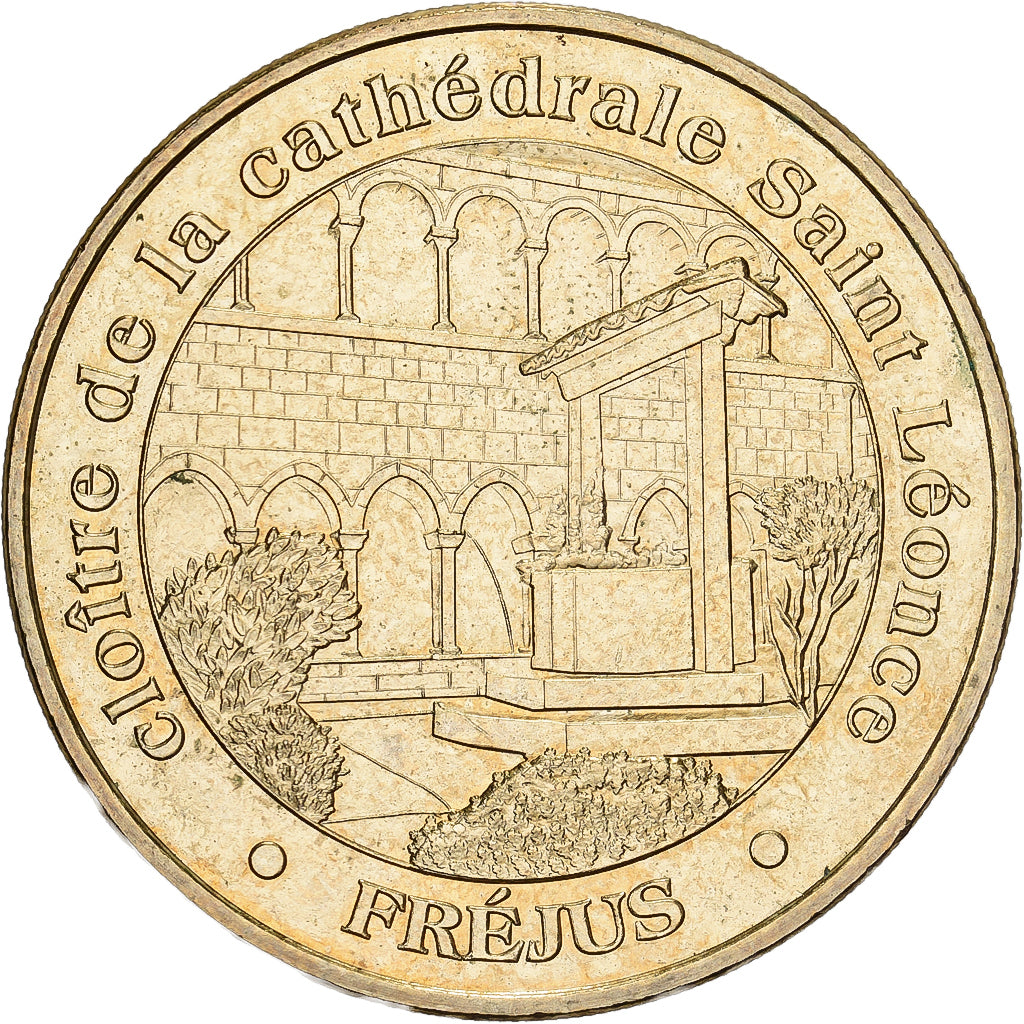 Frankreich, betaalpenning, Fréjus - Cloître de la cathédrale Saint Léonce