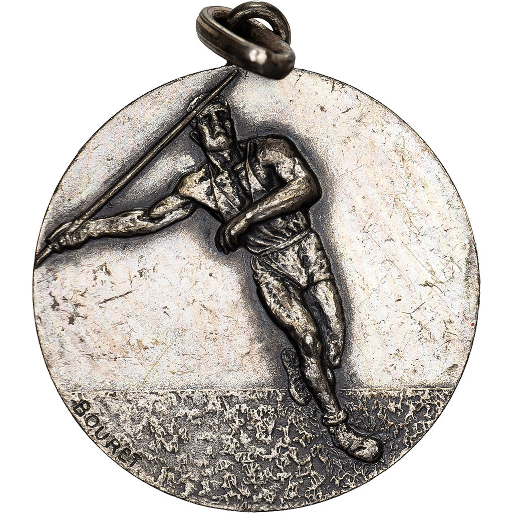 France, Medal, Sport, Lancer du Javelot, Silver, EF(40-45)