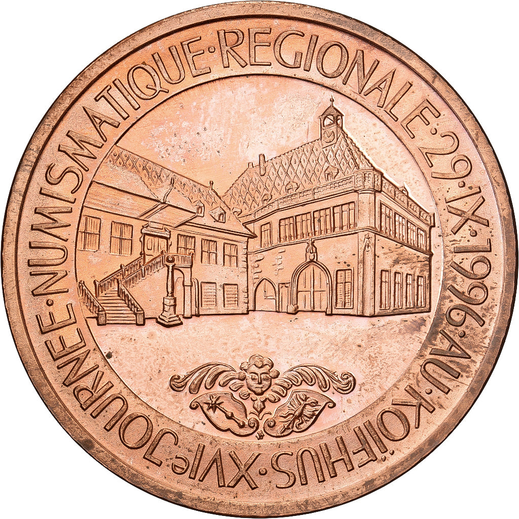 France, 5 Euro, Colmar - Cercle numismatique, 1996, SUP