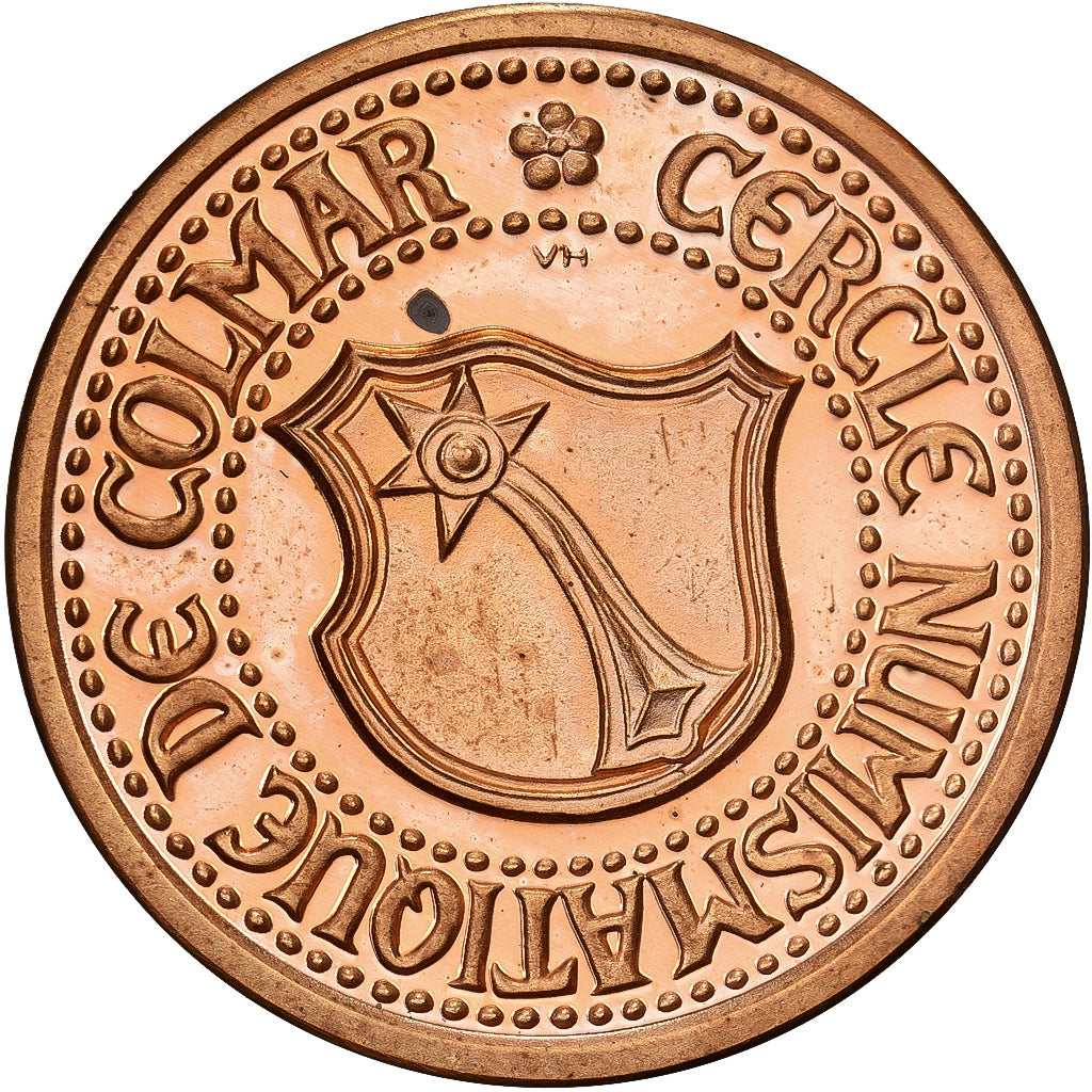 Francia, 3 Ecu, Cercle Numismatique de Colmar, 1995, Rame, SPL-