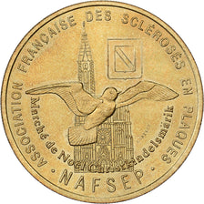 Frankreich, 1,5 Euro, NAFSEP - Marché de Noël, 1996, MDP, Aluminum-Bronze, VZ