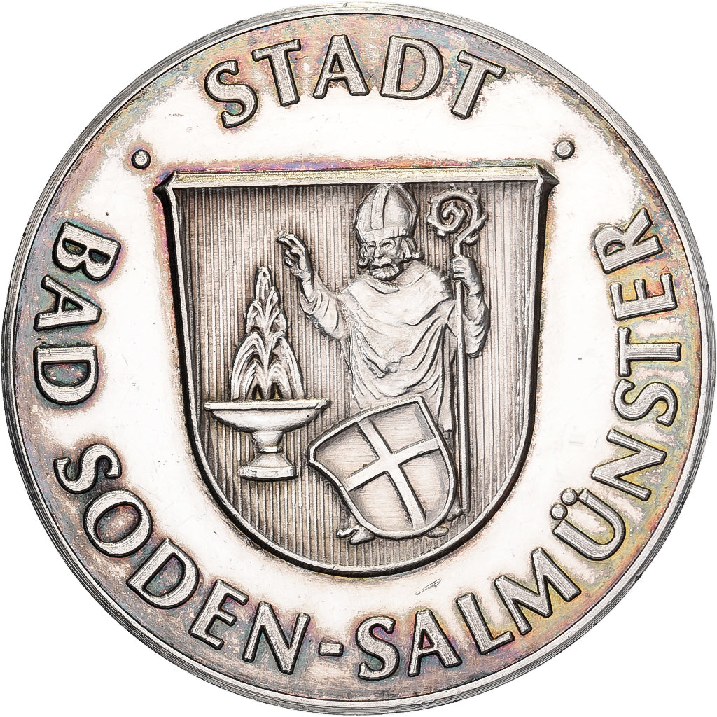 Germany, Medal, Stadt Bad Soden-Salmünster, Silver, AU(55-58)