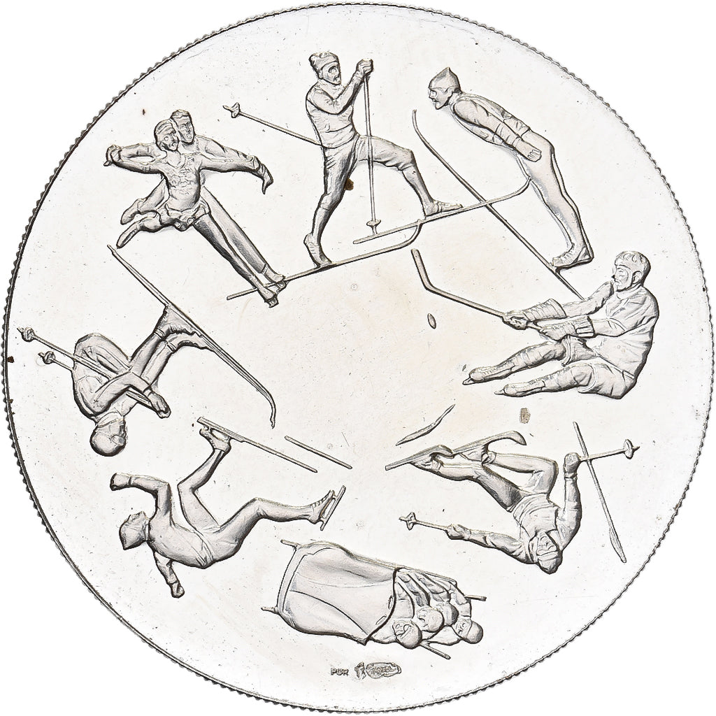 Japon, Médaille, XI Olympische Winterspiele Sapporo, 1972, Argent, SPL