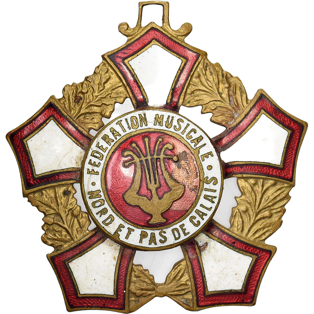 Frankreich, Fédération musicale du Nord-Pas-de-Calais, Medaille, Very Good