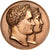 Francia, medaglia, Mariage de Napoléon Ier et Marie-Louise d'Autriche, Bronzo