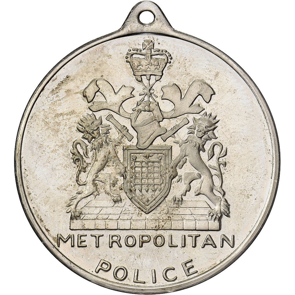 Great Britain, Medal, Metropolitan Police, Copper-nickel, AU(55-58)