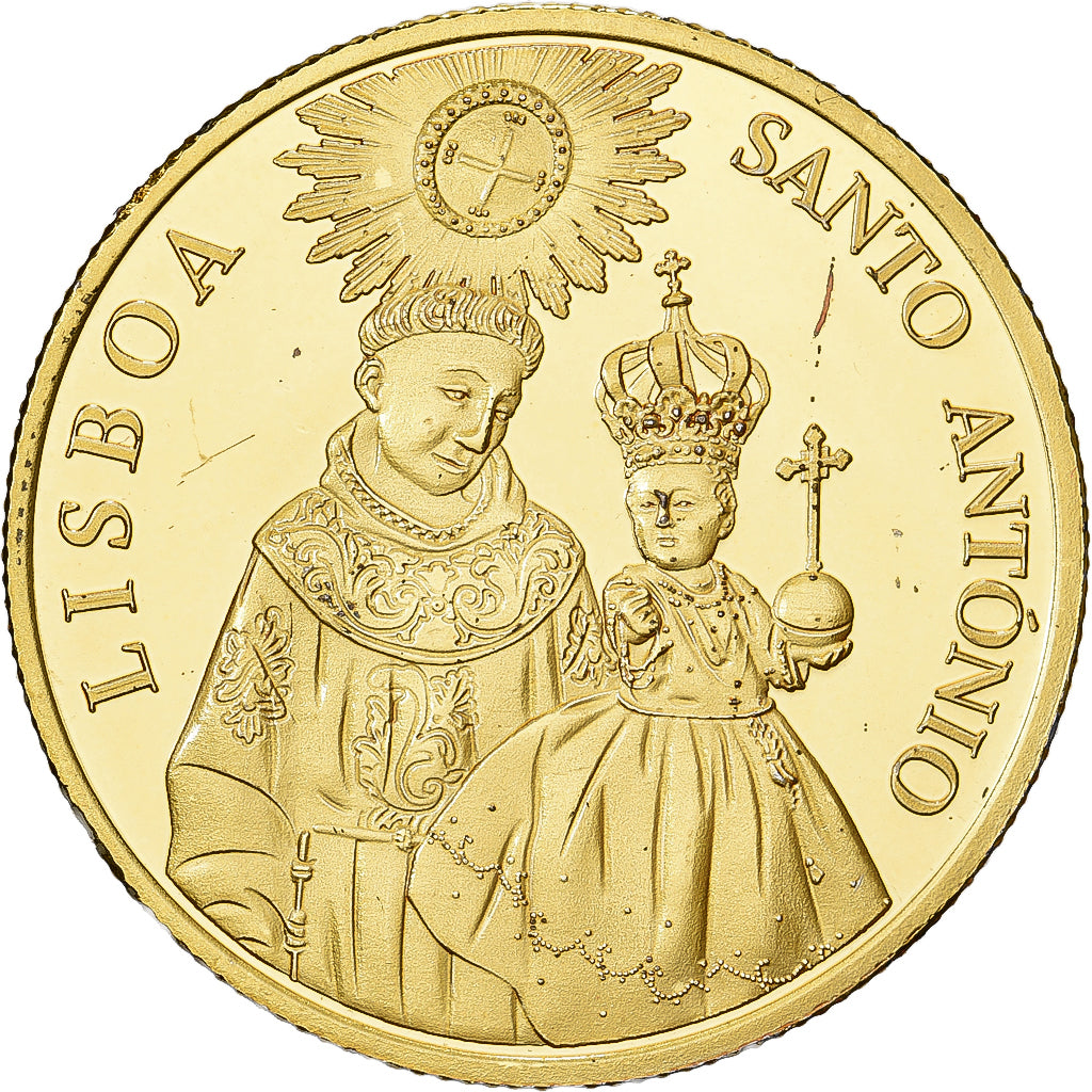 France, Token, Santo Antonio, Copper-nickel, Collectors Coin, MS(63)