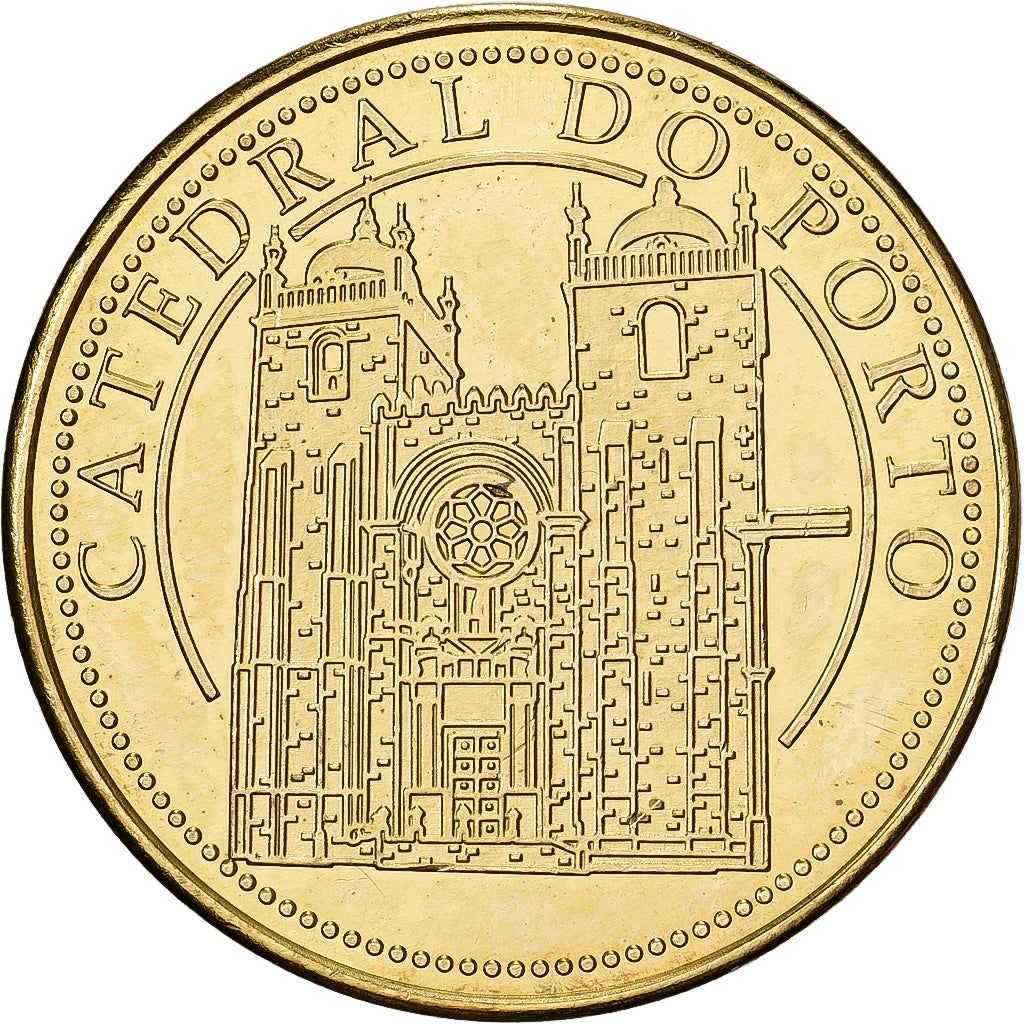 Portugal, zeton, Catedral do Porto, Cuproníquel, SC