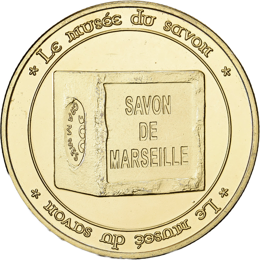France, Medal, Le Musée du Savon, Copper-Nickel-Aluminum, AU(55-58)