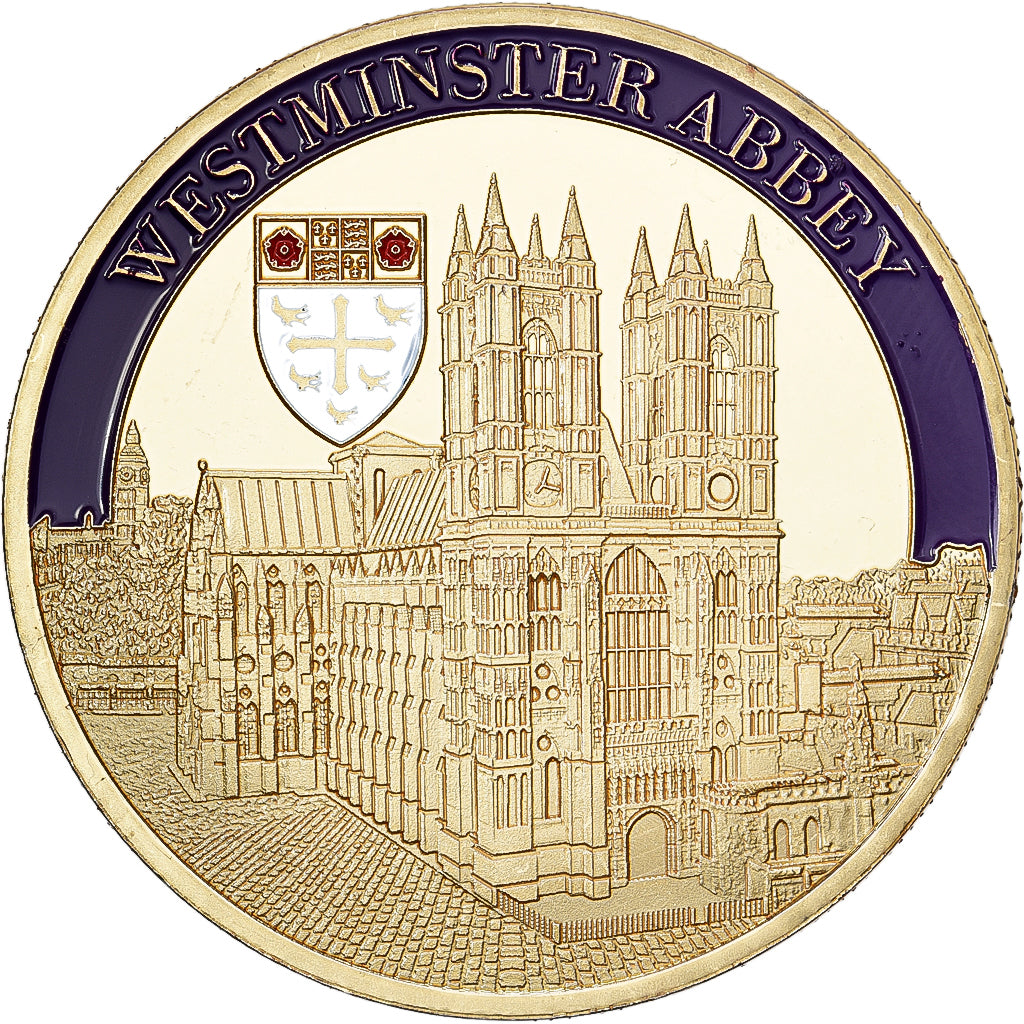 Great Britain, Medal, Westminster Abbey, Copper-nickel Aluminium, MS(63)
