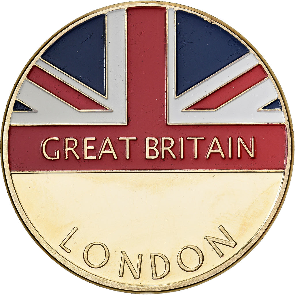 Gran Bretaña, medalla, London, Aluminio y cuproníquel, SC